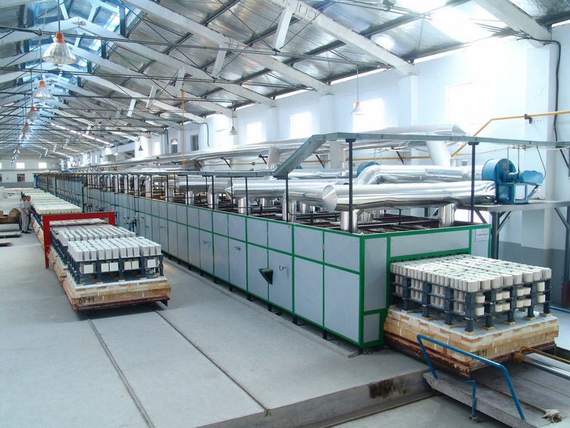 Jiangsu Province Yixing Nonmetallic Chemical Machinery Factory Co.,Ltd ligne de production en usine
