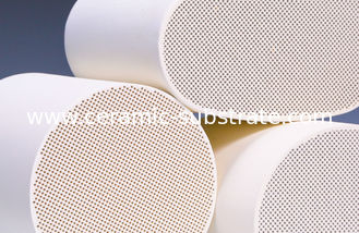 Filtre particulaire diesel de cordiérite, substrat en céramique blanc