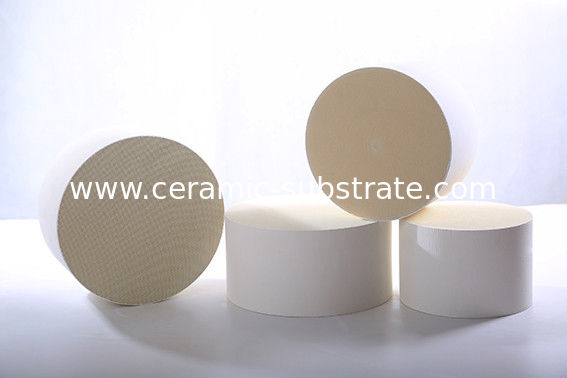 Alumina Ceramic Substrate 200CPSI , Honeycomb Ceramic Catalyst Support